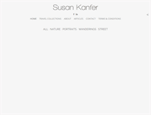 Tablet Screenshot of kanferphotography.com